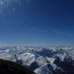 Flugwegposition um 15:04:25: Aufgenommen in der Nähe von 23030 Livigno, Sondrio, Italien in 3504 Meter